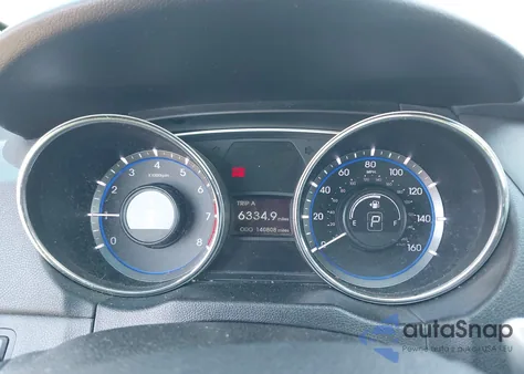 2013 Hyundai Sonata Se из США, поврежденный, VIN 5NPEC4AC3DH760297